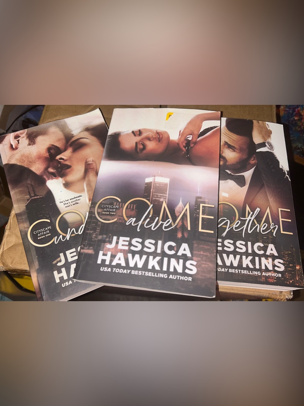 Cityscape Affair trilogy by Jessica Hawkins